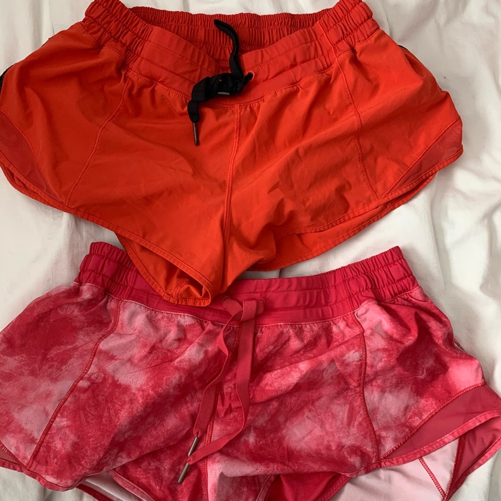 Lululemon shorts. Women’s size 10. 2 pack.